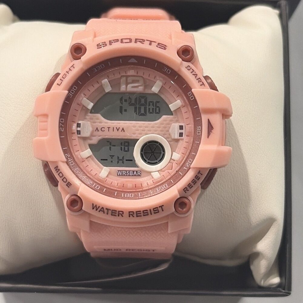 Activa X Invicta ACW533-005 46mm Women’s Digital Sports Watch - Pink